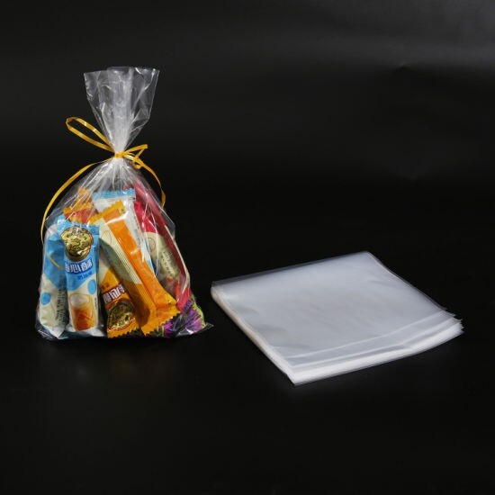 2×3″ Clear Poly Bags Lay-Flat Open Top End 4-Mil Case LDPE Plastic Packaging
