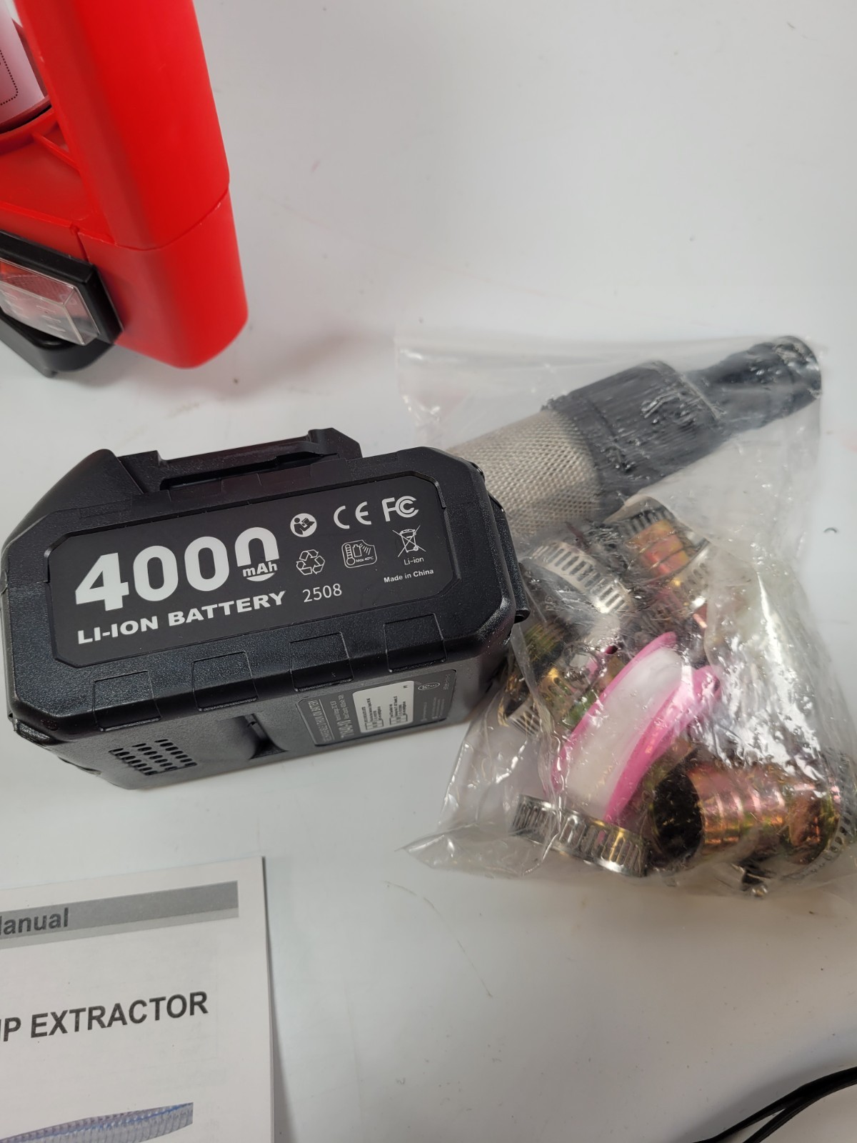 TaskStar 21V Cordless Diesel Fuel Transfer Pump Kit 12 GPM Portable Auto-Off