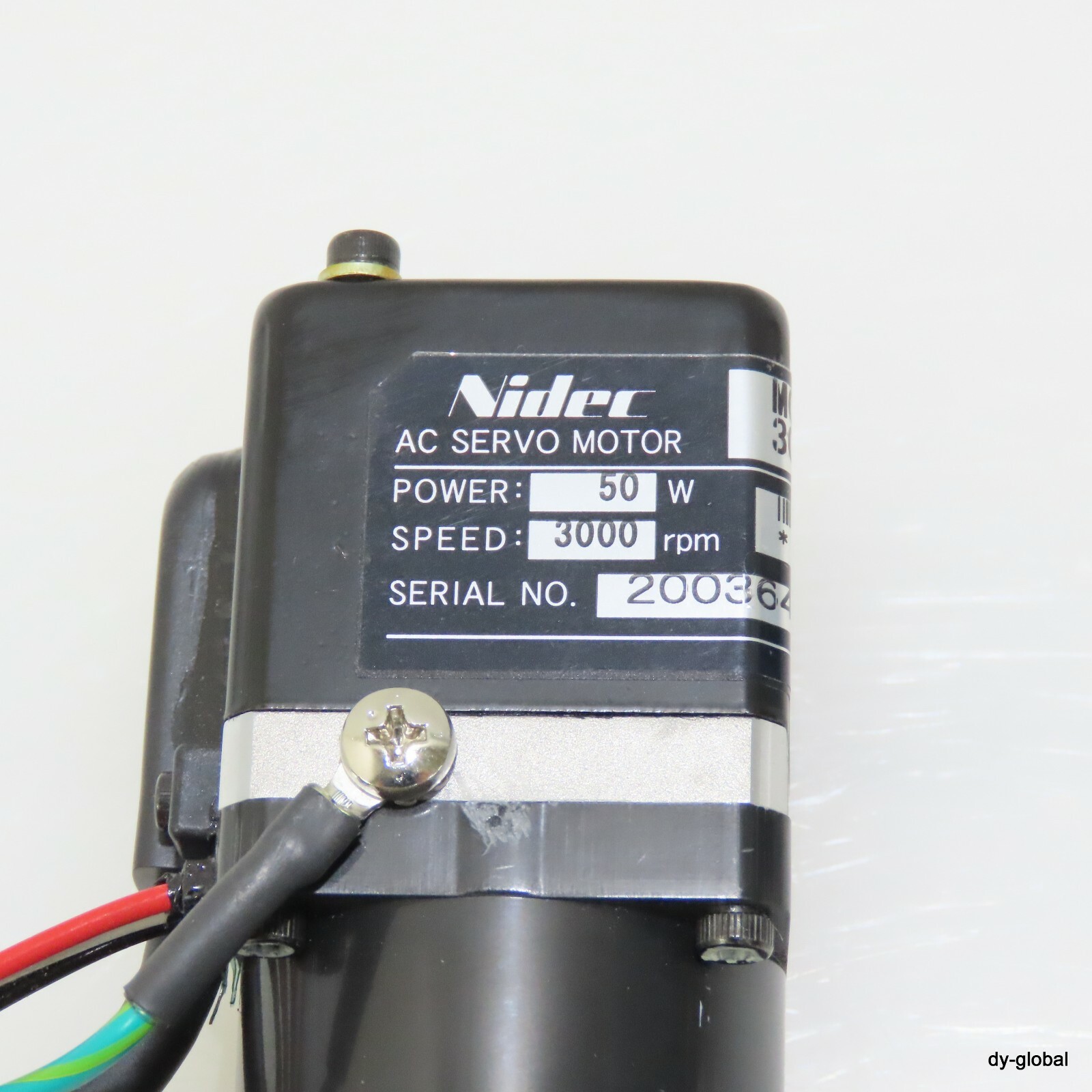 ASML NIDEC Used 4022.472.35571,MC500NC302SNN02 50W 3000rpm MOT-I-2393=2K41-6