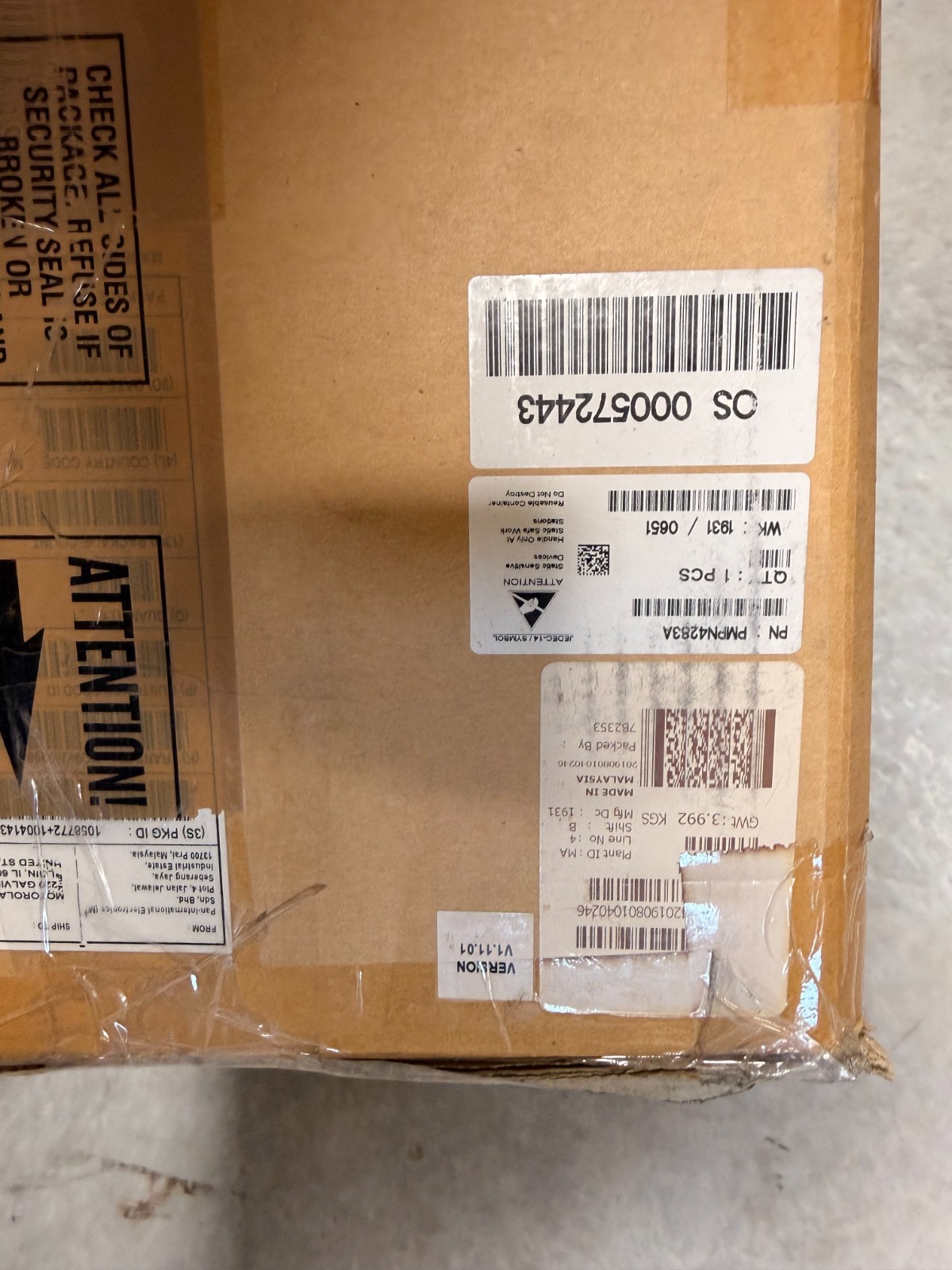 Motorola PMPN4283A Multi Unit Charger/Conditioner/ Calibrator