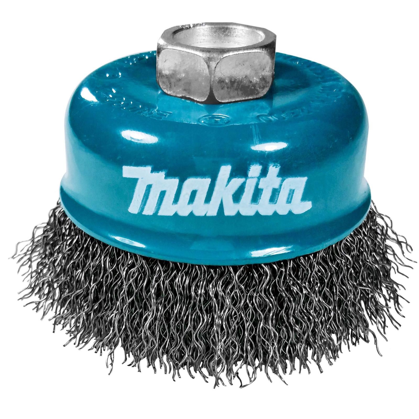 Makita 1 Piece – 3 Inch Crimped Wire Cup Brush For Grinders – Light-Duty Cond…