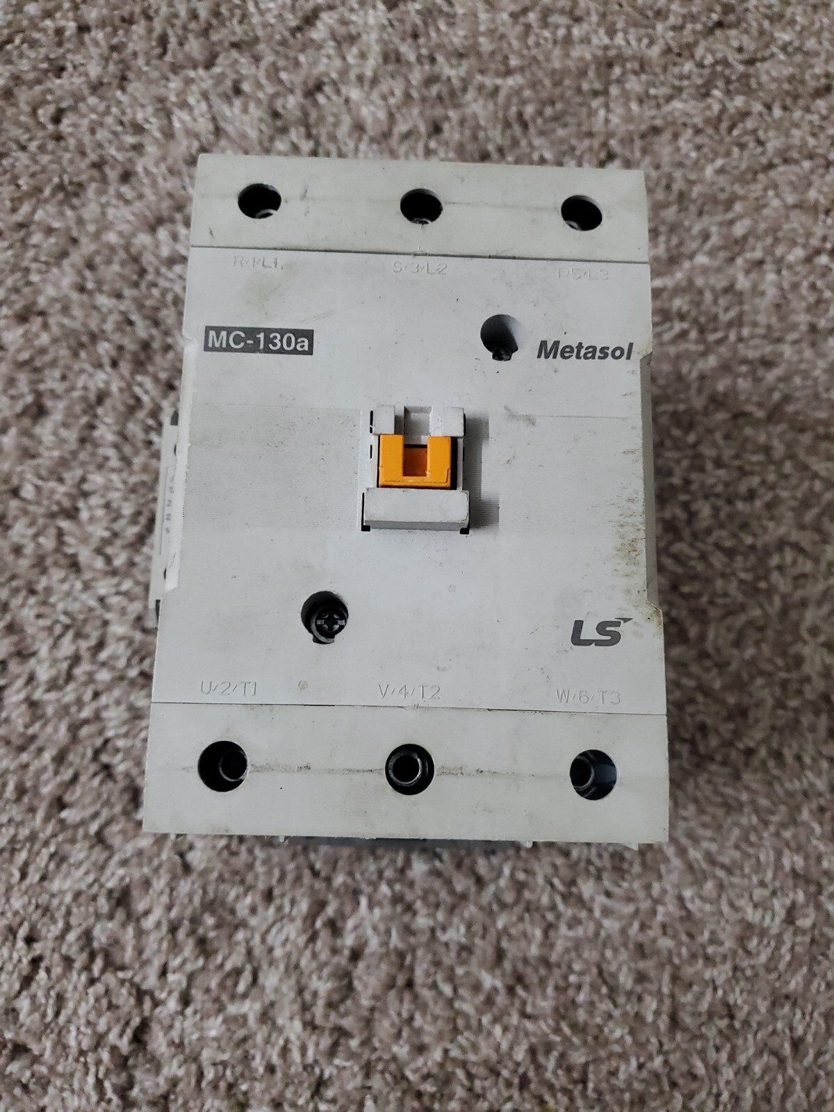 MC-130a/3-110AC LS Metasol Contactor Lug 3 Pole 130 Amp 110-120V UL