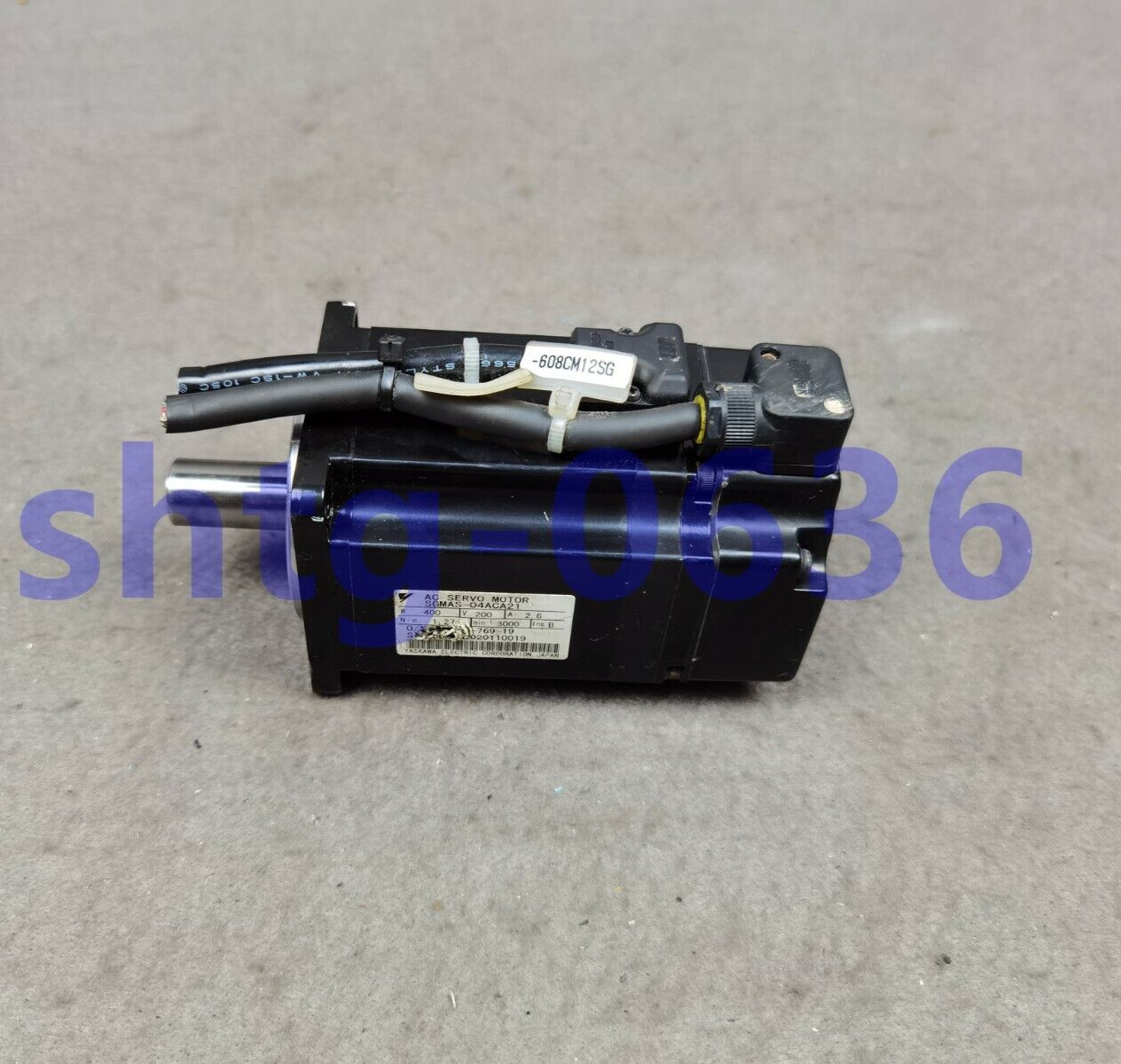 USED YASKAWA SGMAS-04ACA21 Servo Motors （as the picture shows）