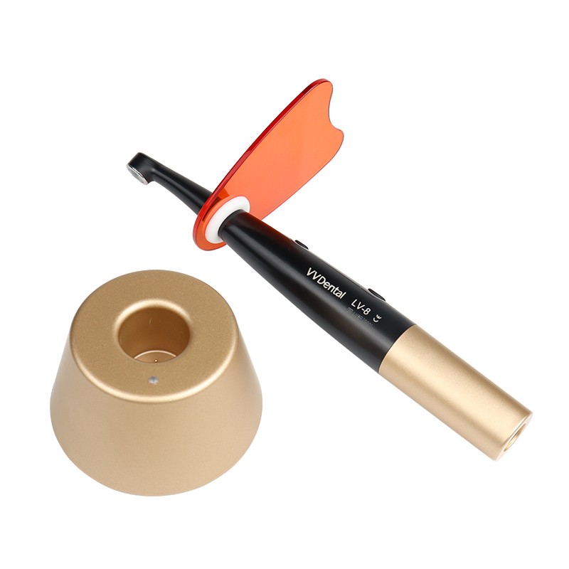 New Wireless Dental Curing Light LED Dental Photopolymerizer Resin Cure Light