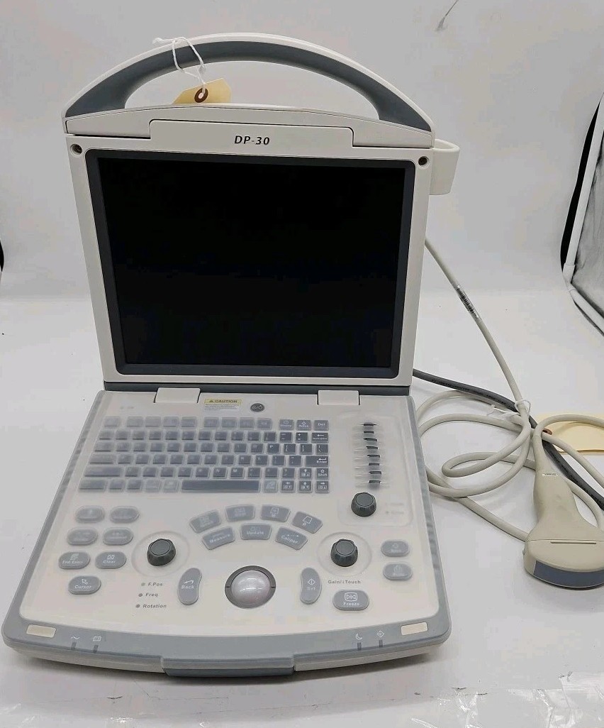 Mindray DP-30 Ultrasound System, Abdominal Probe New Battery, 6 Months Warranty