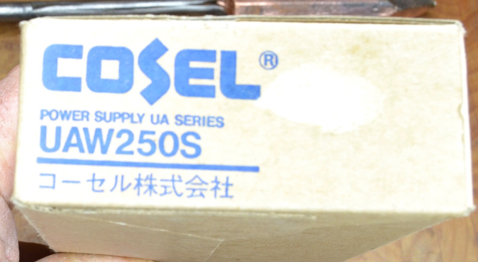 NEW Old Stock In Box COSEL UAW250S-24 POWER SUPPLY FREE SHIPPING Japan