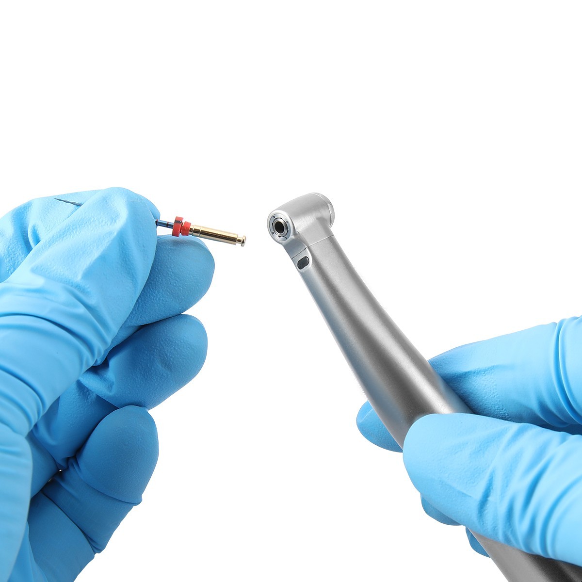 Pieza de mano contrángulo 16:1 de fibra óptica dental canal interno AZDENT