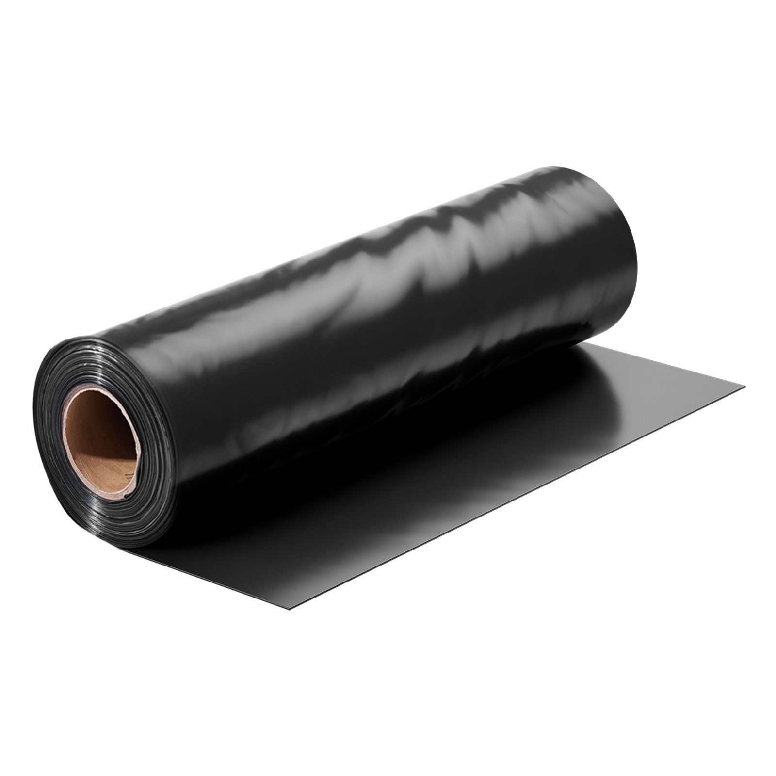 10Mil Plastic Sheeting Roll 5 x 100 FT Heavy Duty Polyethylene Black