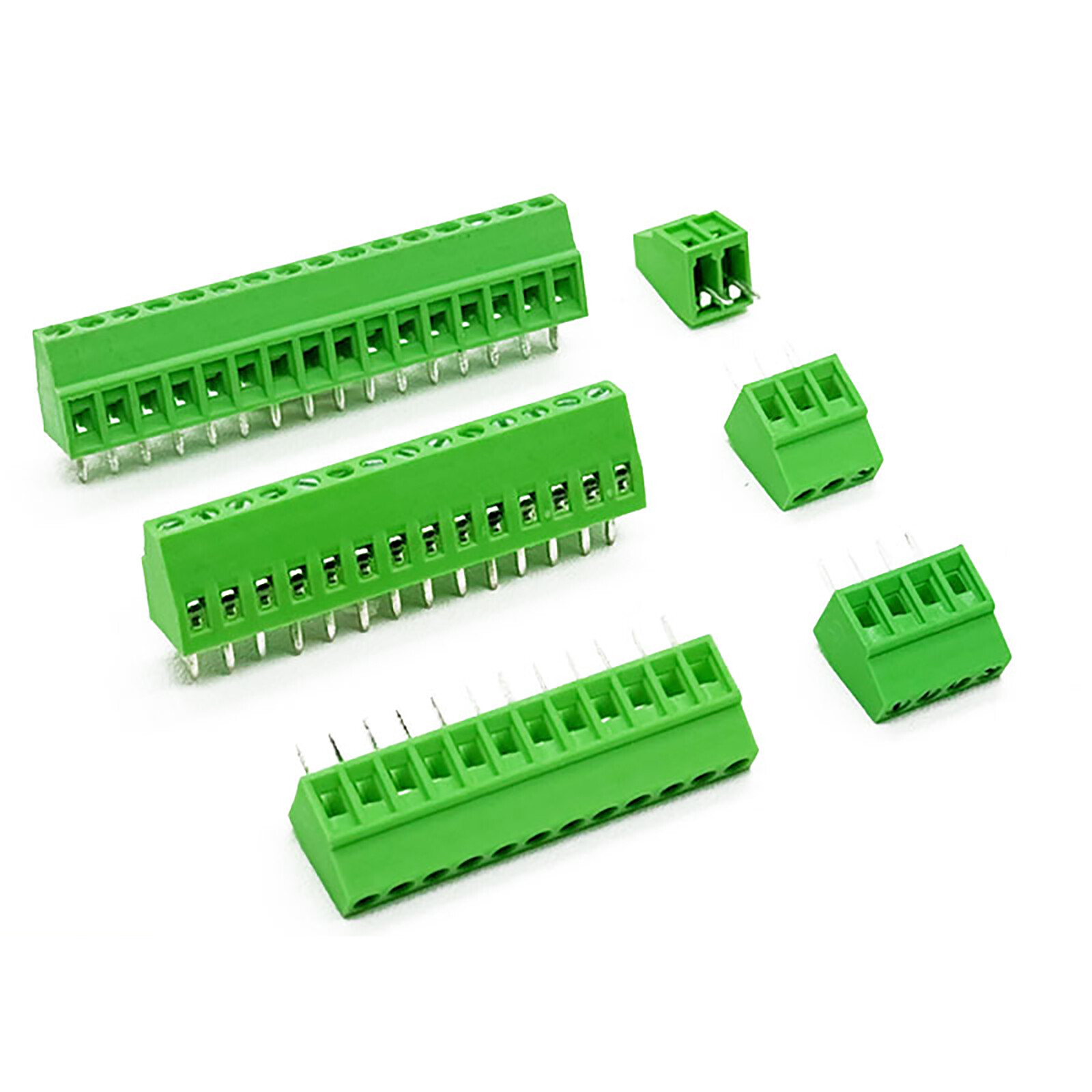 2/3/4/5/6/7/8/9/10/12 Pin 2.54mm Pitch PCB Mount Screw Terminal Block Connector