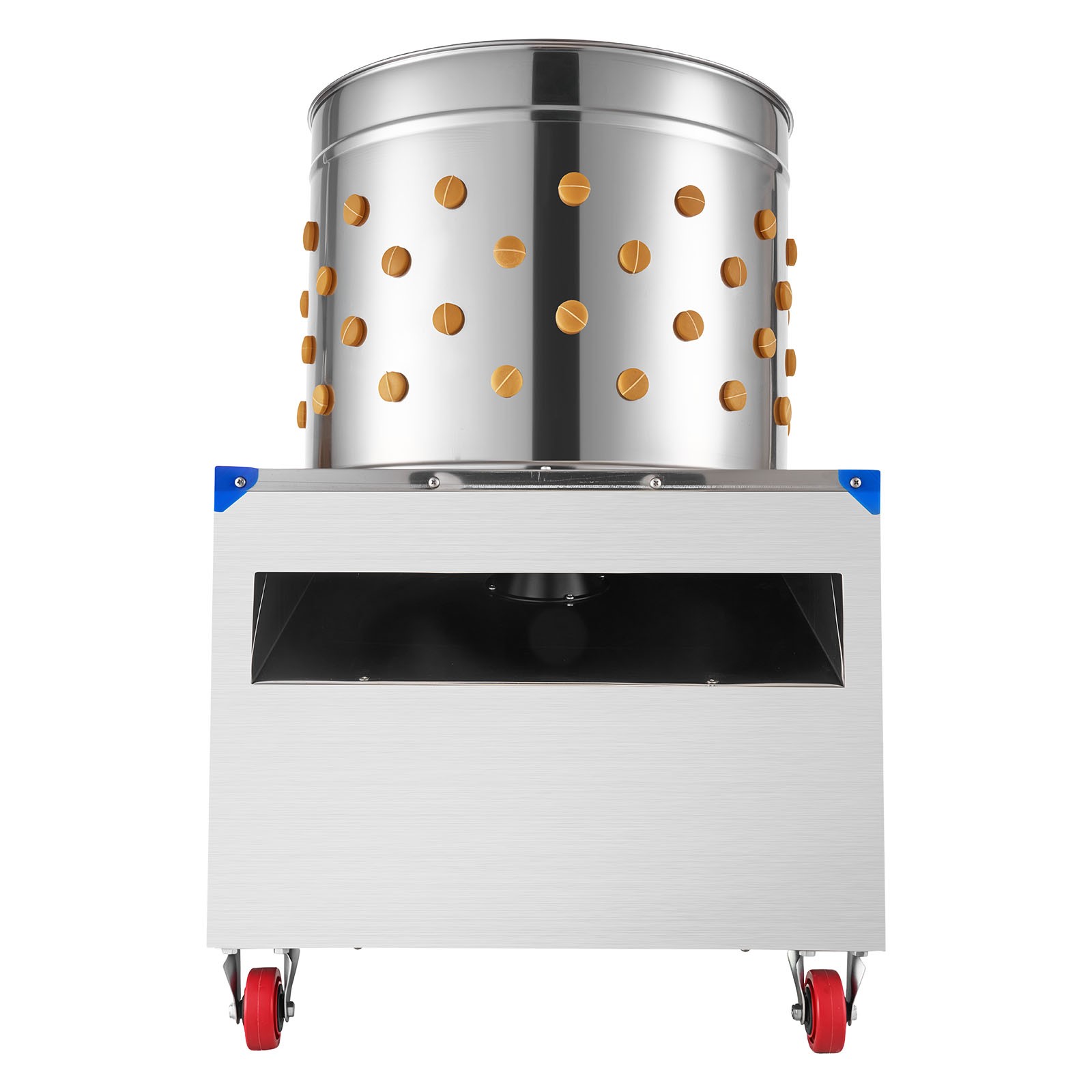 Uimoso 19.7″ Electric Poultry Plucker Machine 1500W,275RPM,106 Fingers, Portable