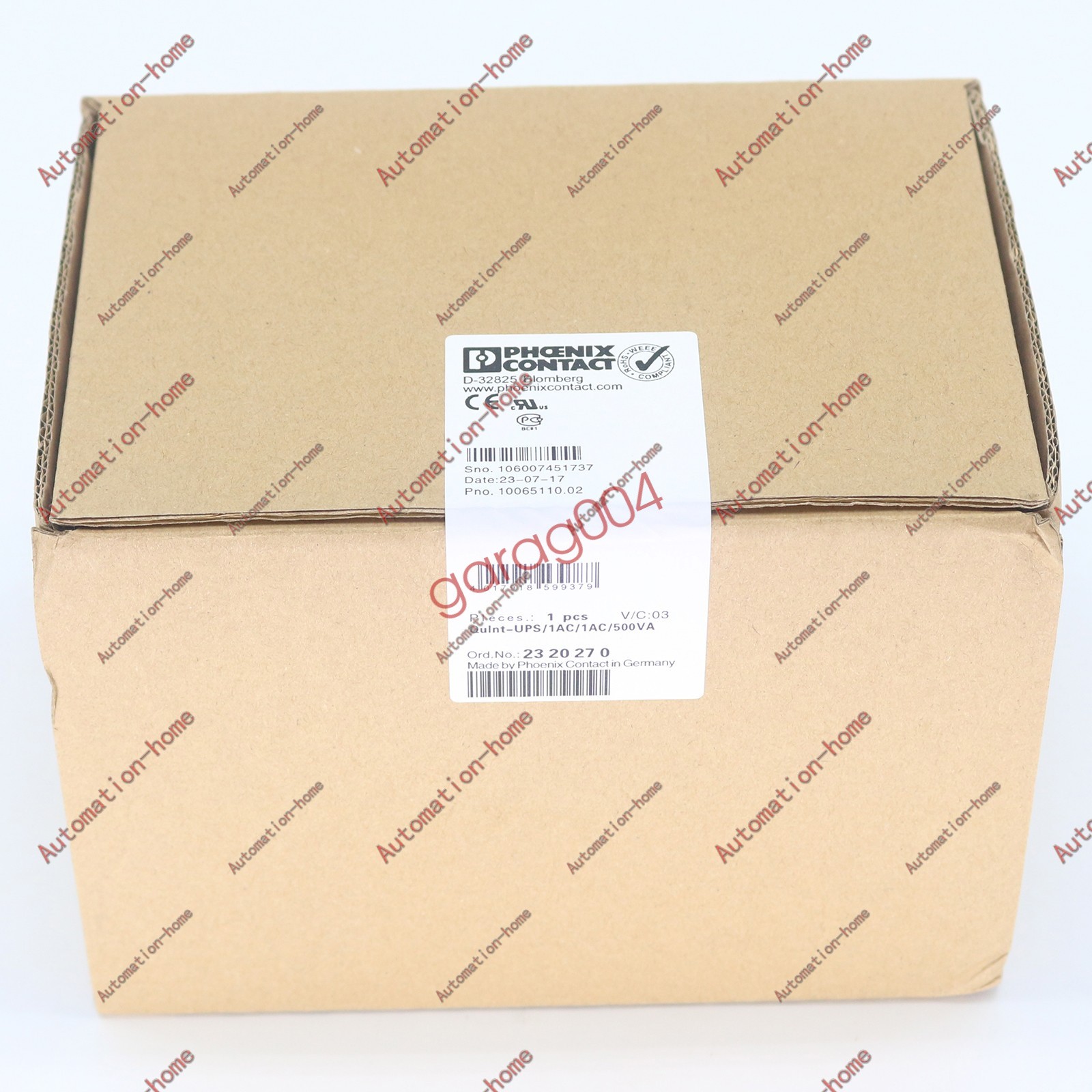 1PC NEW Phoenix Power Supply 2320270 QUINT-UPS/1AC/1AC/500VA FAST SHIP#XR