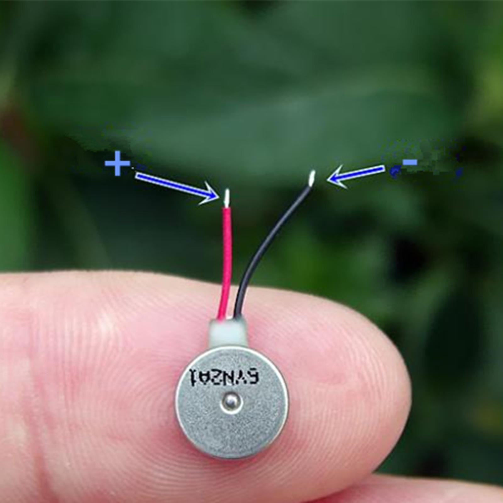 5pcs DC 3V 8mm Phone Button-Coin Flat Micro Vibrating Vibration Brushless Motor