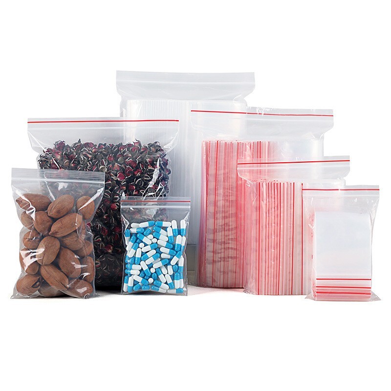 100-400 pcs 14″×17″ Strong Clear Reclosable Zip Plastic Lock Bags Poly Zipper UL