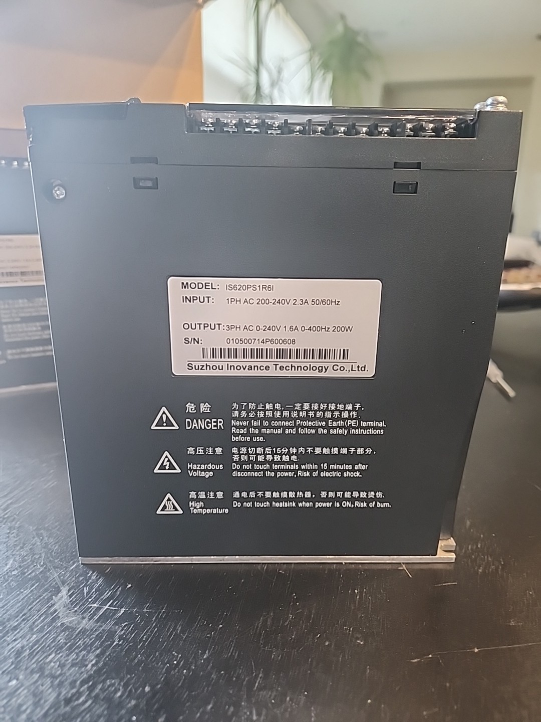 Inovance IS620PS1R6I Servo Drive 1.6 kW 220V AC High-Performance AC Servo Drive
