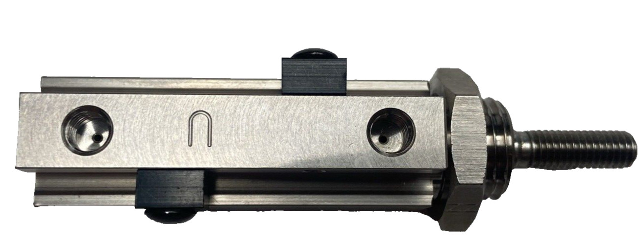 SMC Corporation NCDJPB10-075D Cylinder, 0.375 in. Bore, 0.75 in. Stroke, Double