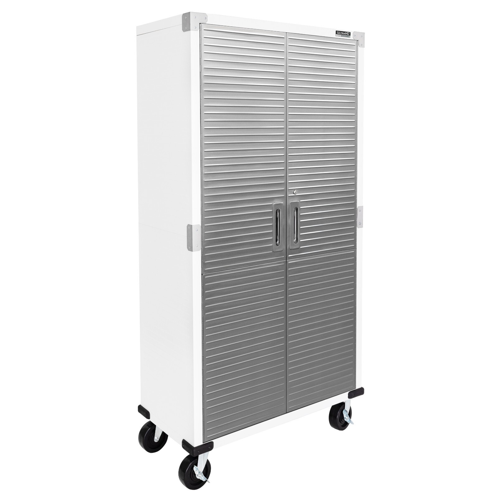 Seville Classics UltraHD® 2-Door Rolling Storage Cabinet, 36″ W X 18″ D X 72″ H