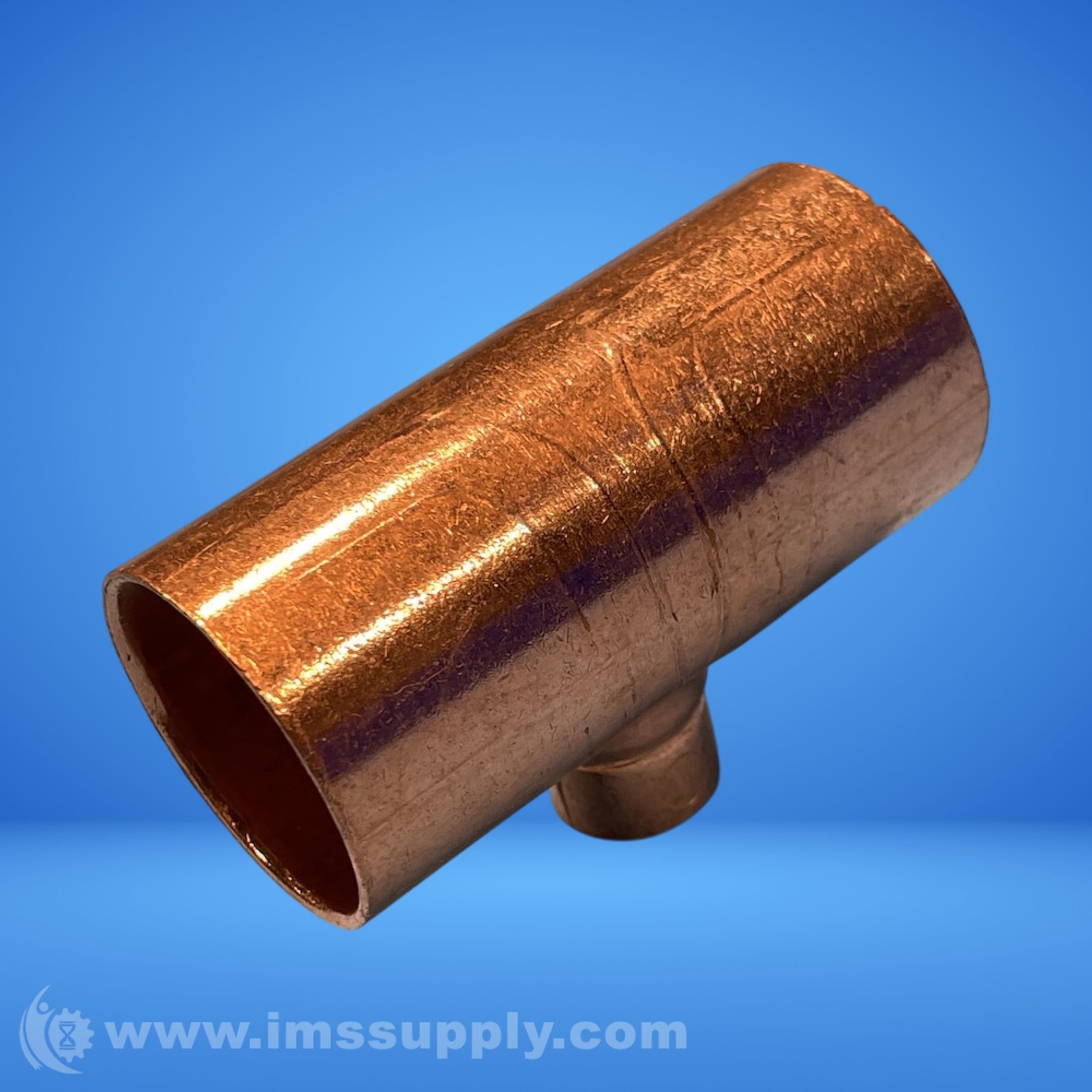 2 inch x 3 inch x 2 inch Copper Reducing Pipe Tee Fitting FNFP