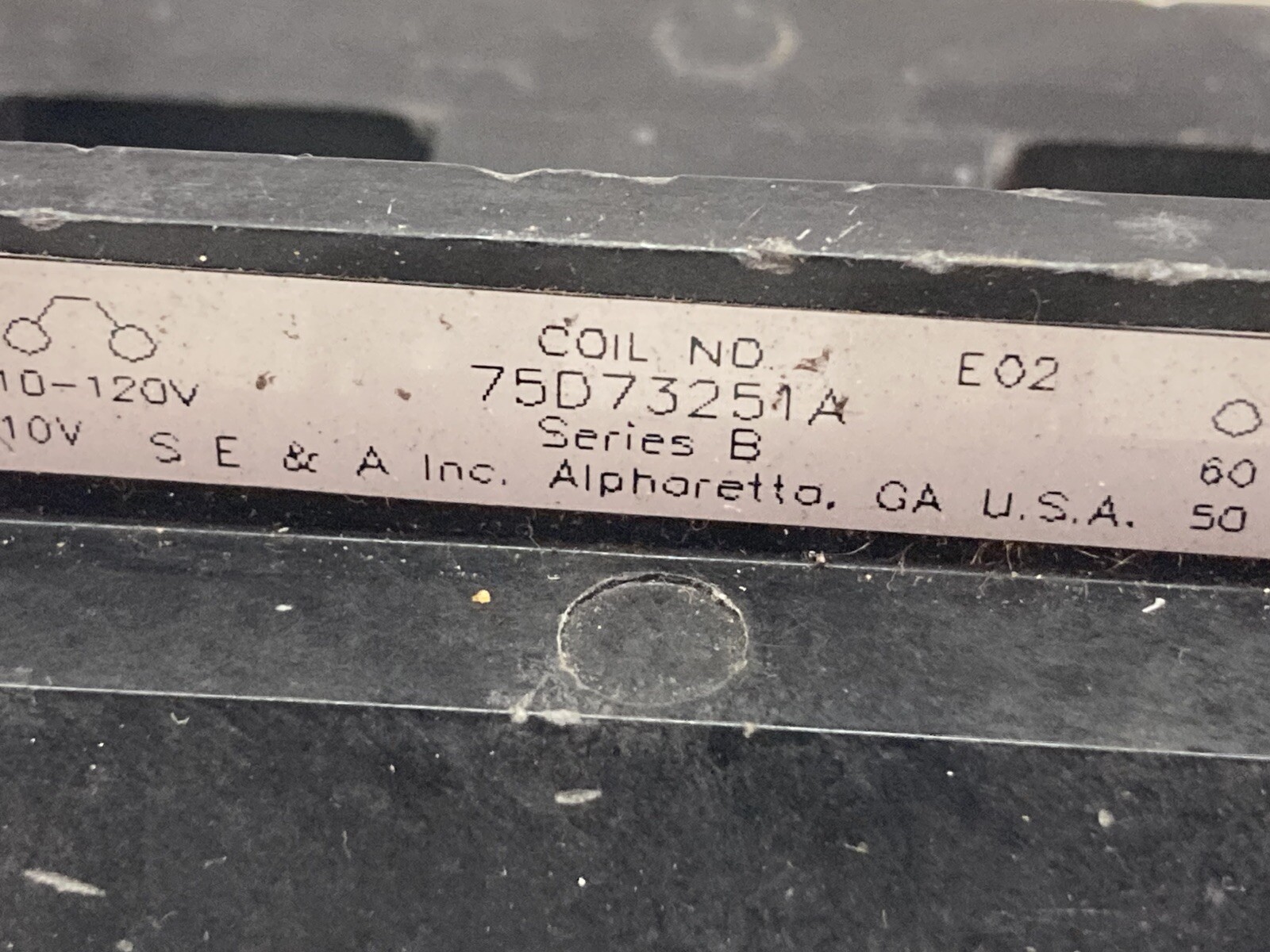 Siemens,75D73251A,Dual Voltage Coil 60/50Hz Ser B