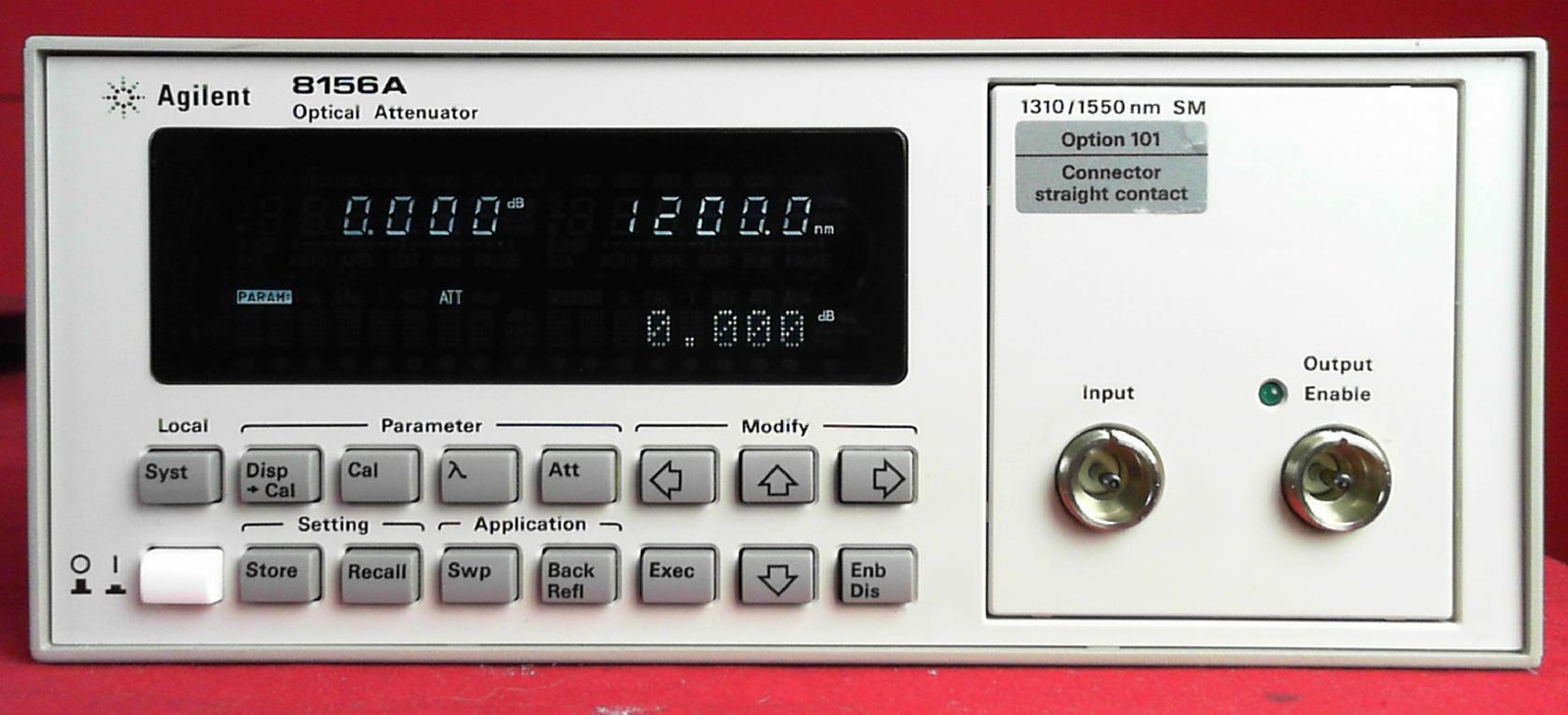 HP Agilent – Keysight 8156A Optical Attenuator