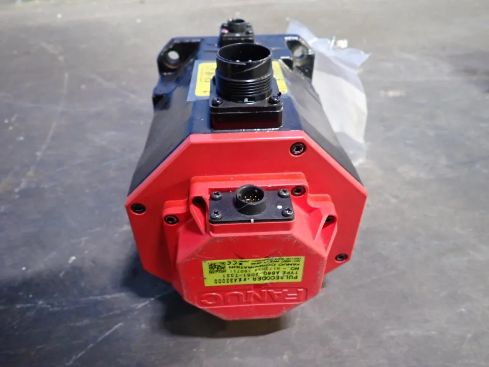 FANUC A06B-2235-B502#0100-R SERVO MOTOR 4000 RPM 12250270921