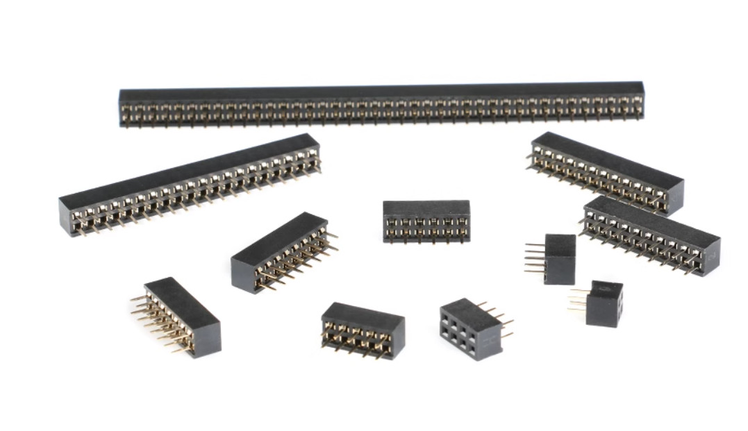 Straight Double Row 2mm Pitch 2 x 2/3/4/5/6/7/8-40 Pin Connector Female Header