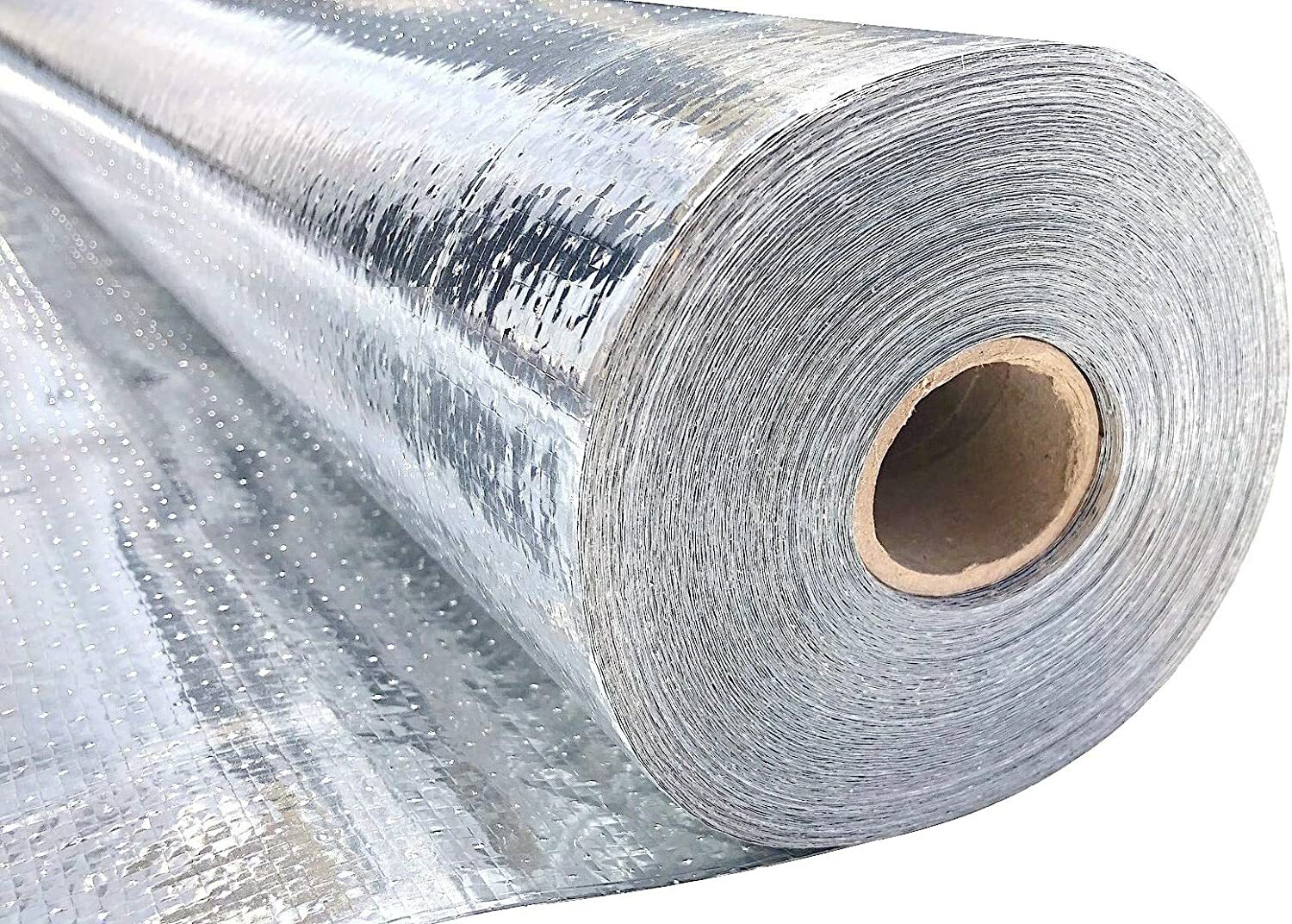 SmartFOIL- 4ft x 125ft Radiant Barrier 500 sq ft roll – PERFORATED – Aluminium