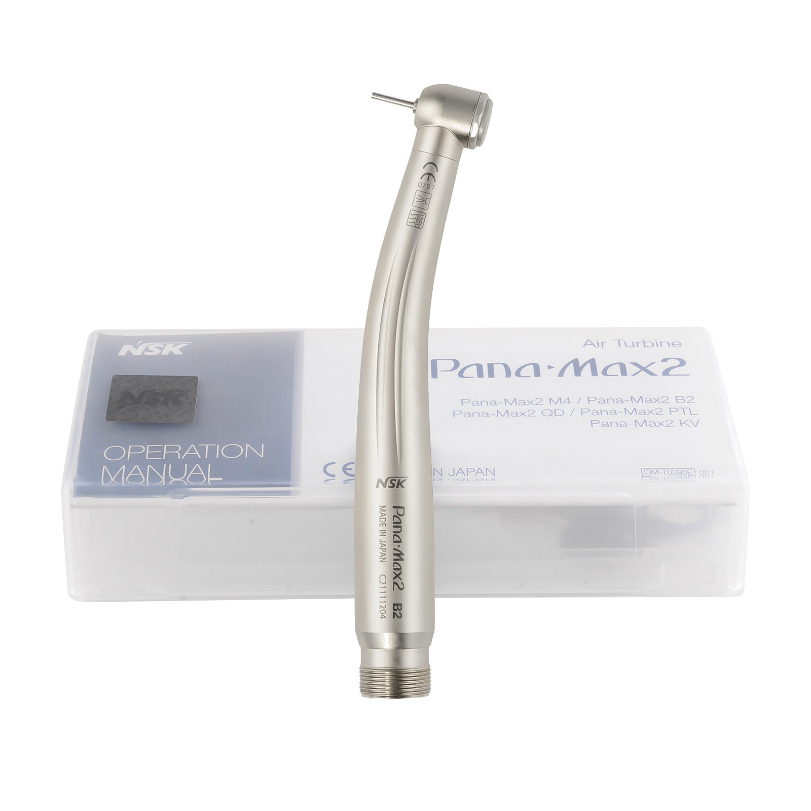Dental Pana Max2 High Speed Handpiece Single Water Spray Ceramic Bearing B2 NSK