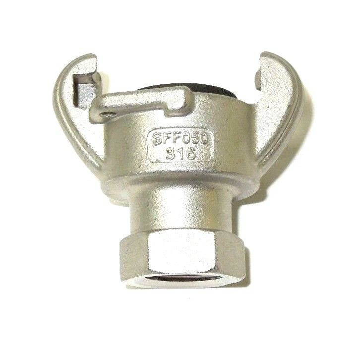 1/2″ Female NPT Universal Crowfoot Coupling Chicago Fitting 316S/S SFF050SS