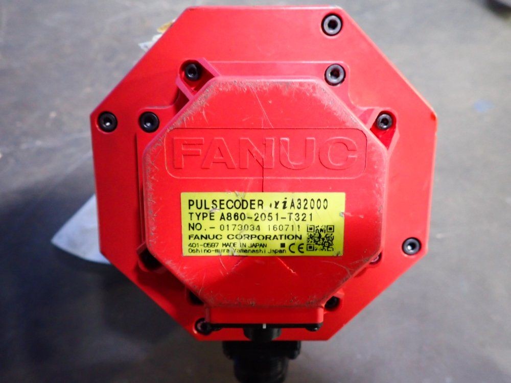 FANUC A06B-2235-B502#0100-R SERVO MOTOR 4000 RPM 12250270921