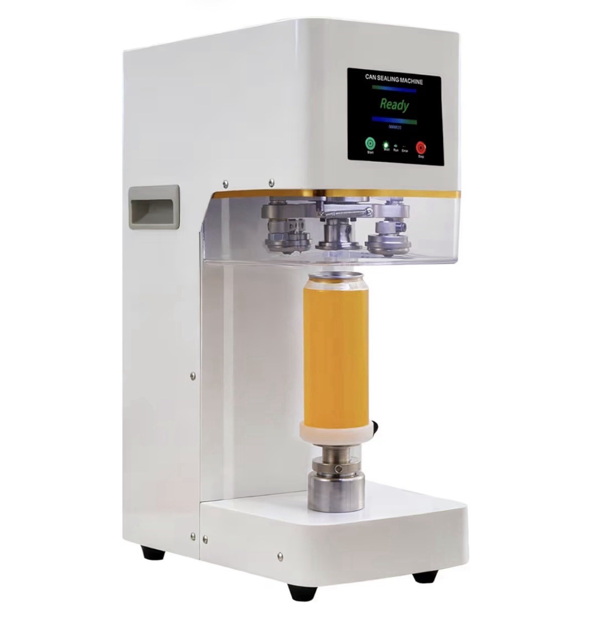 Intelligent Aluminum Caps Can Seamer Beverage Plastic Can Sealing Machine