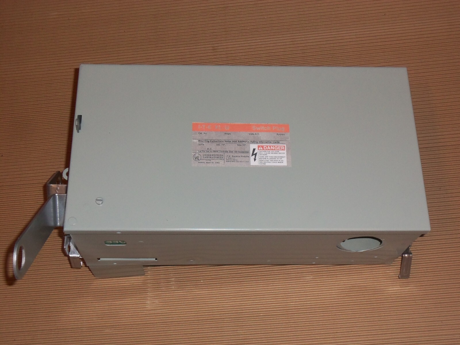 ITE SIEMENS XL-X REC REC4100g 100 AMP CIRCUIT BREAKER BUS PLUG rv463g REC3100g