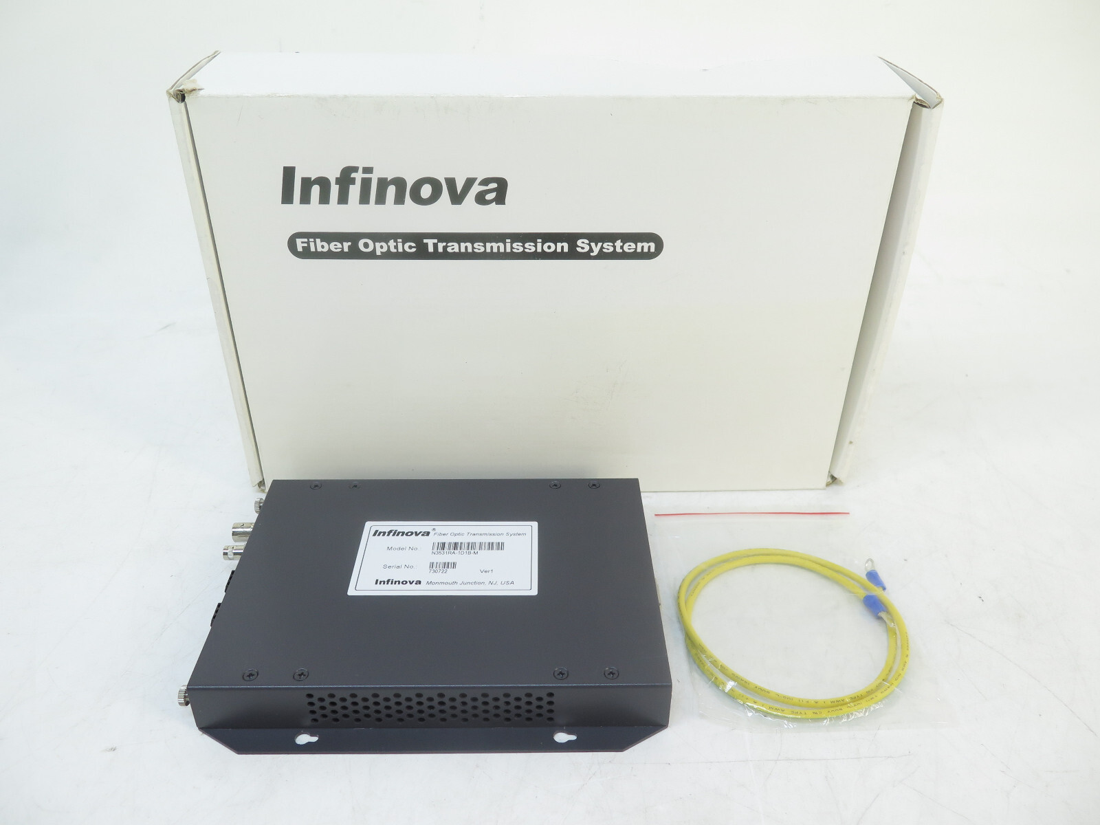 Infinova Fiber Optic Transmission System Model N3531TA-1D1B-M