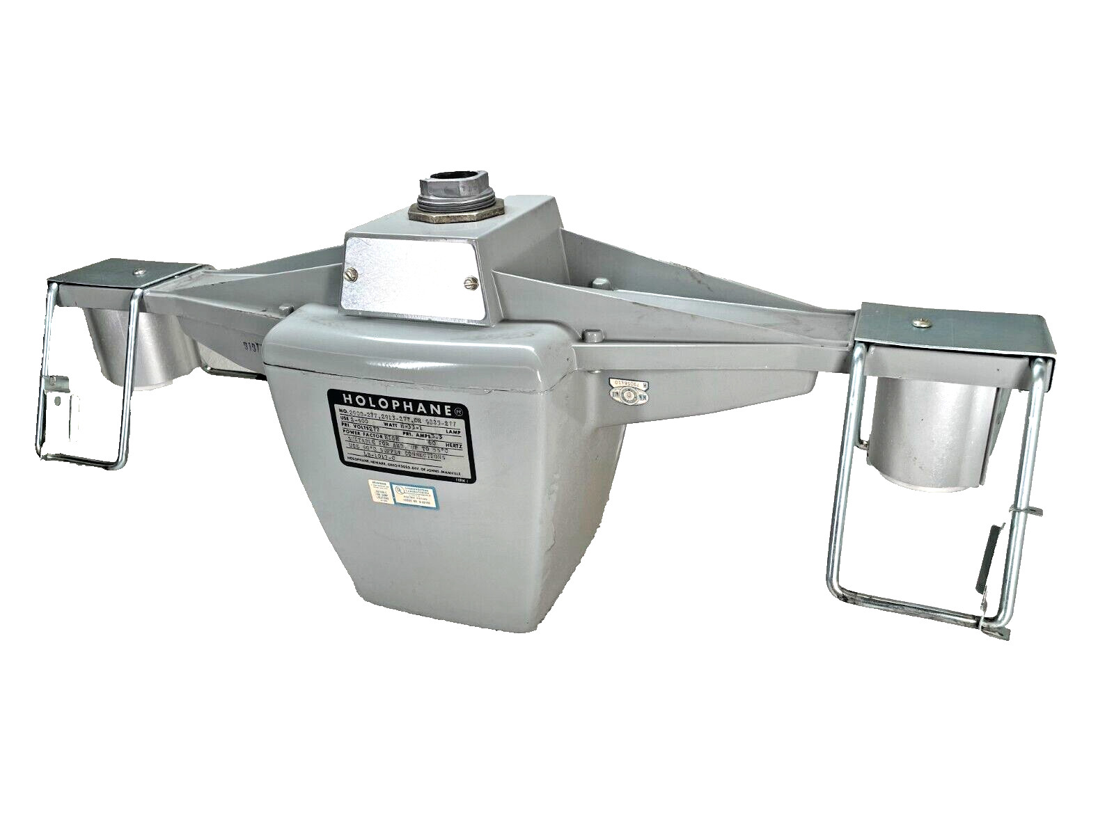 HOLOPHANE 2908-277, 2913-277, or 9825-277 Twin High Bay Lamp, 277V, 400W, 60Hz
