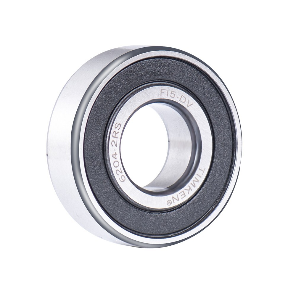 2PCS TIMKEN 6204-2RS 20X47X14MM Double Rubber Sealed Bearings 6204RS