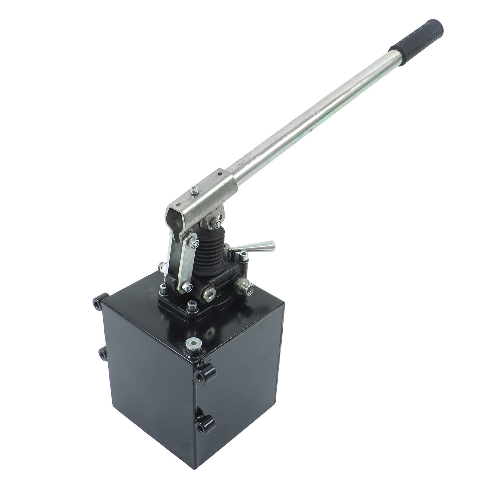 Double Acting Hydraulic Pump 2.7CID 5qt Manual With Control Valve