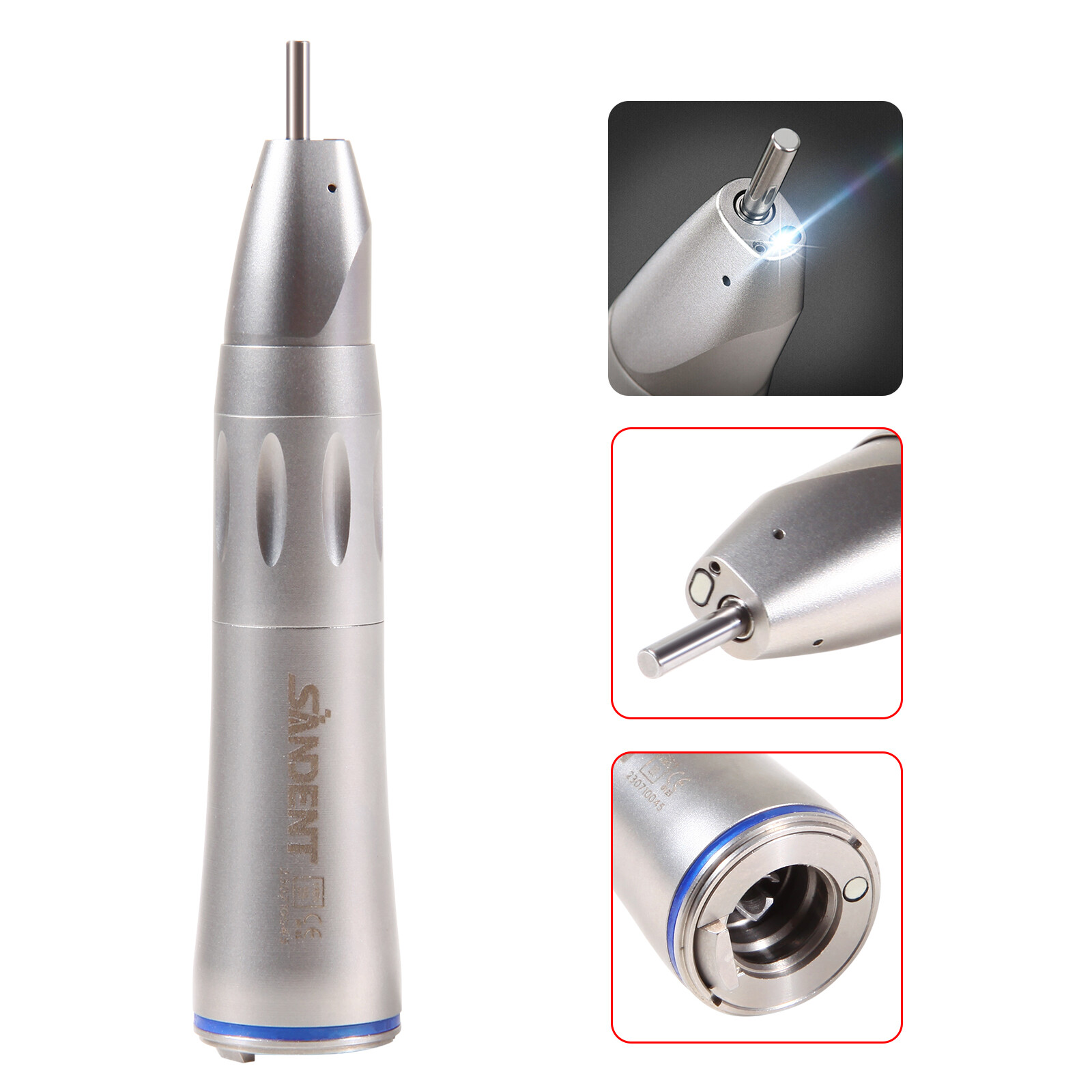 SANDENT Dental 1:1 Straight low Speed Handpiece Inner water spray/External ty