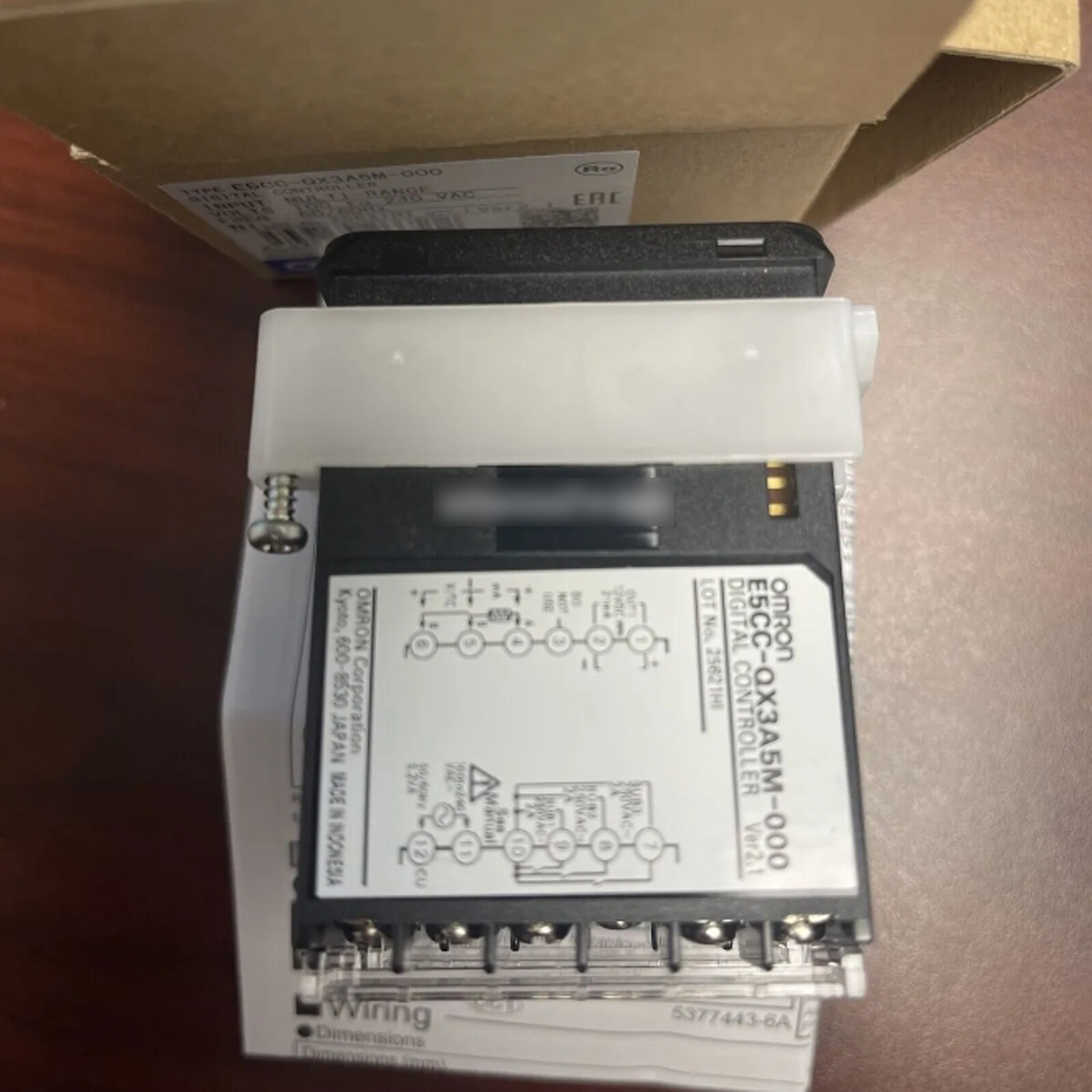 1PC New Omron E5CC-QX3A5M-000 Temperature Controller E5CCQX3A5M000 #US
