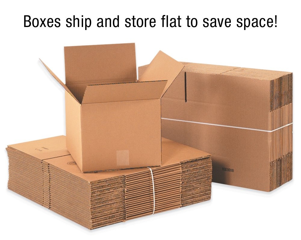 Moving Boxes Large 24″L x 12″W x 24″H 10-Pack, Cardboard Box for Shipping, Mo…