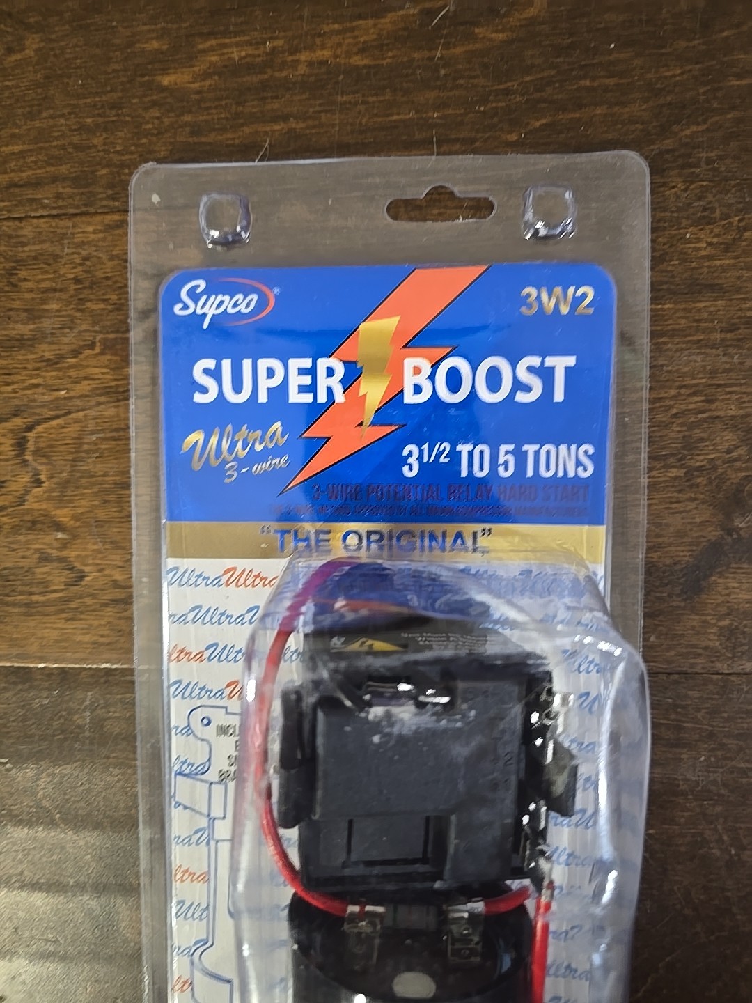 Supco 3W2 Hard Start Kit, Potential Relay, Start Capacitor, 208 To 240, Single,