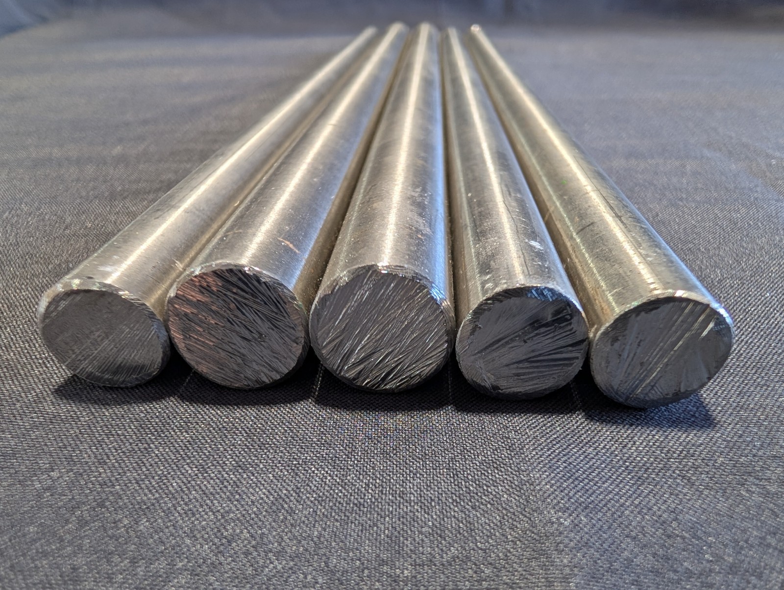 Titanium 6AL4V Round Bar .500″ x 12″ 5 Bars Included!, Ti6AL4V ELI Grade 23
