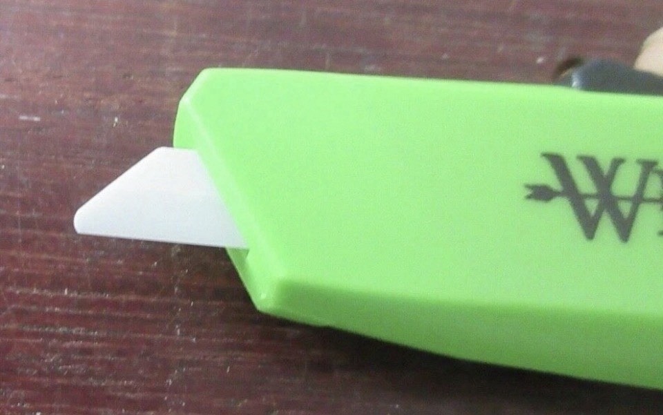 LOT OF 5 WESTCOTT ‎17519 GREEN SAFETY KNIFE BOX CUTTER CERAMIC BLADE *FAST SHIP*