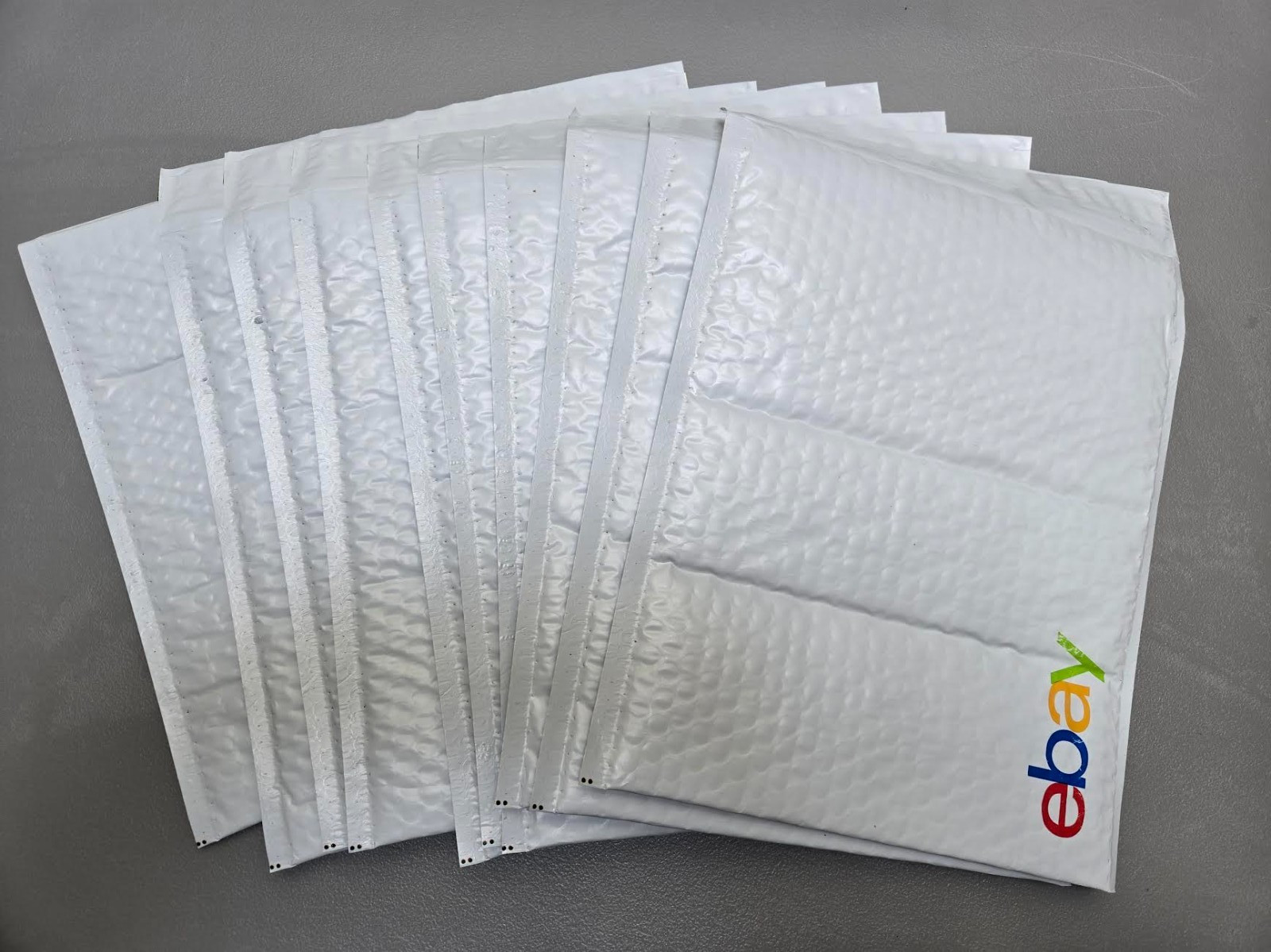 9.5” x 13.75” Ebay Branded Padded Bubble Mailer Envelope 10 PACK !