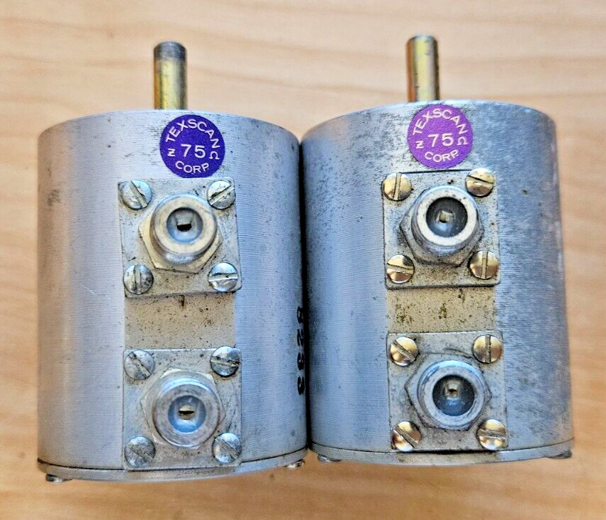Texscan RA-70 0-70dB 10dB Step Variable RF Attenuator 75Ohm Type-F Ham Fox Hunt