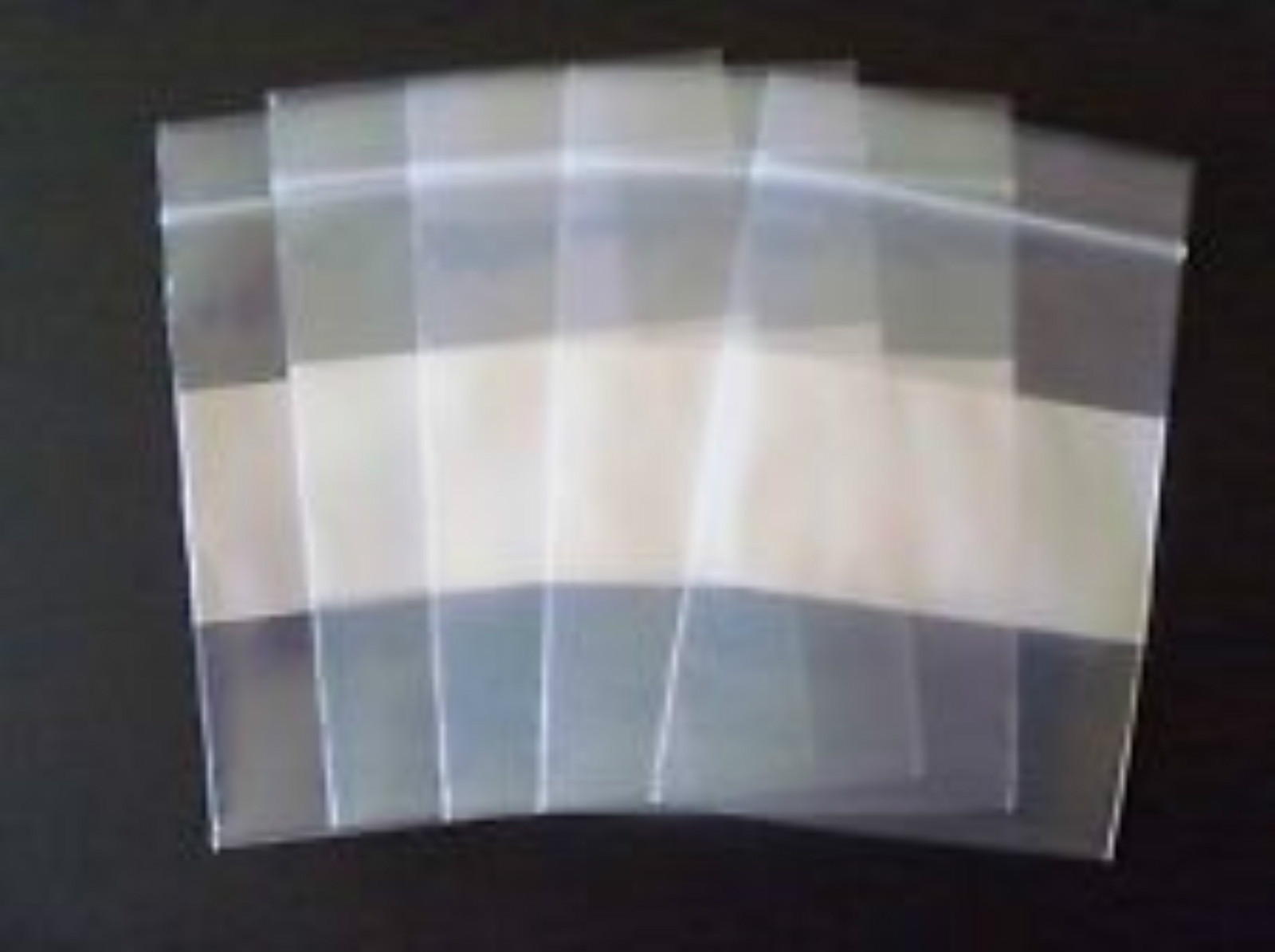 100 2″x3″ white block Recloseable Zip Bags 2mil