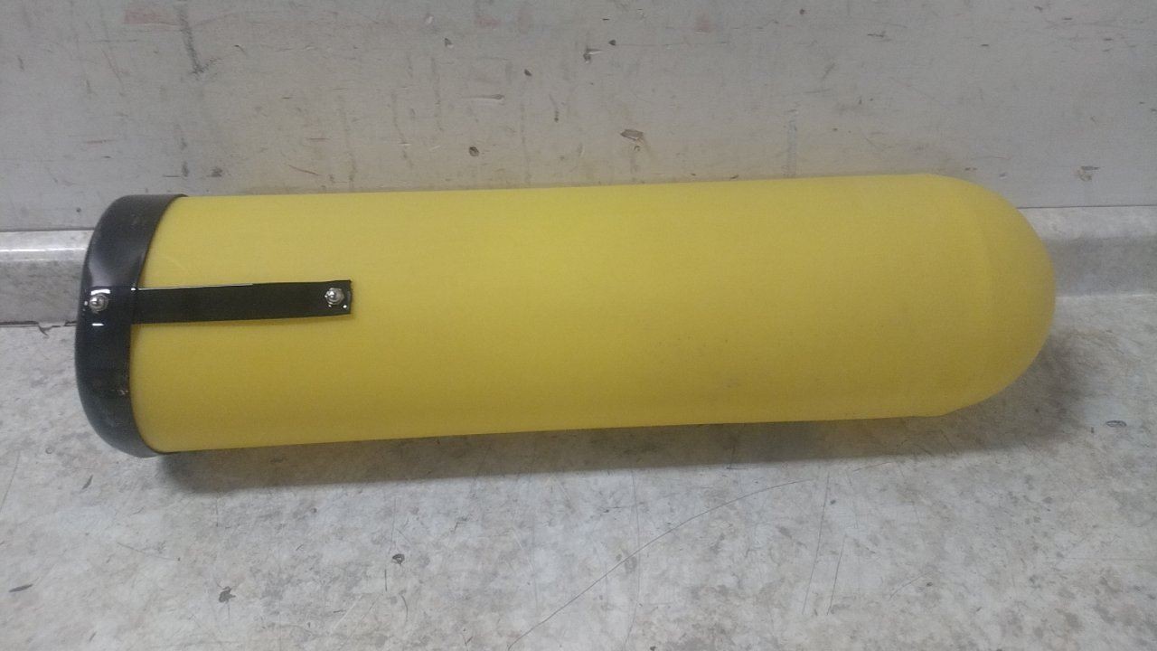 Pig PLR285 31 In Length 7-1/2 In Diameter Yellow Carrying Case for Drain Cover
