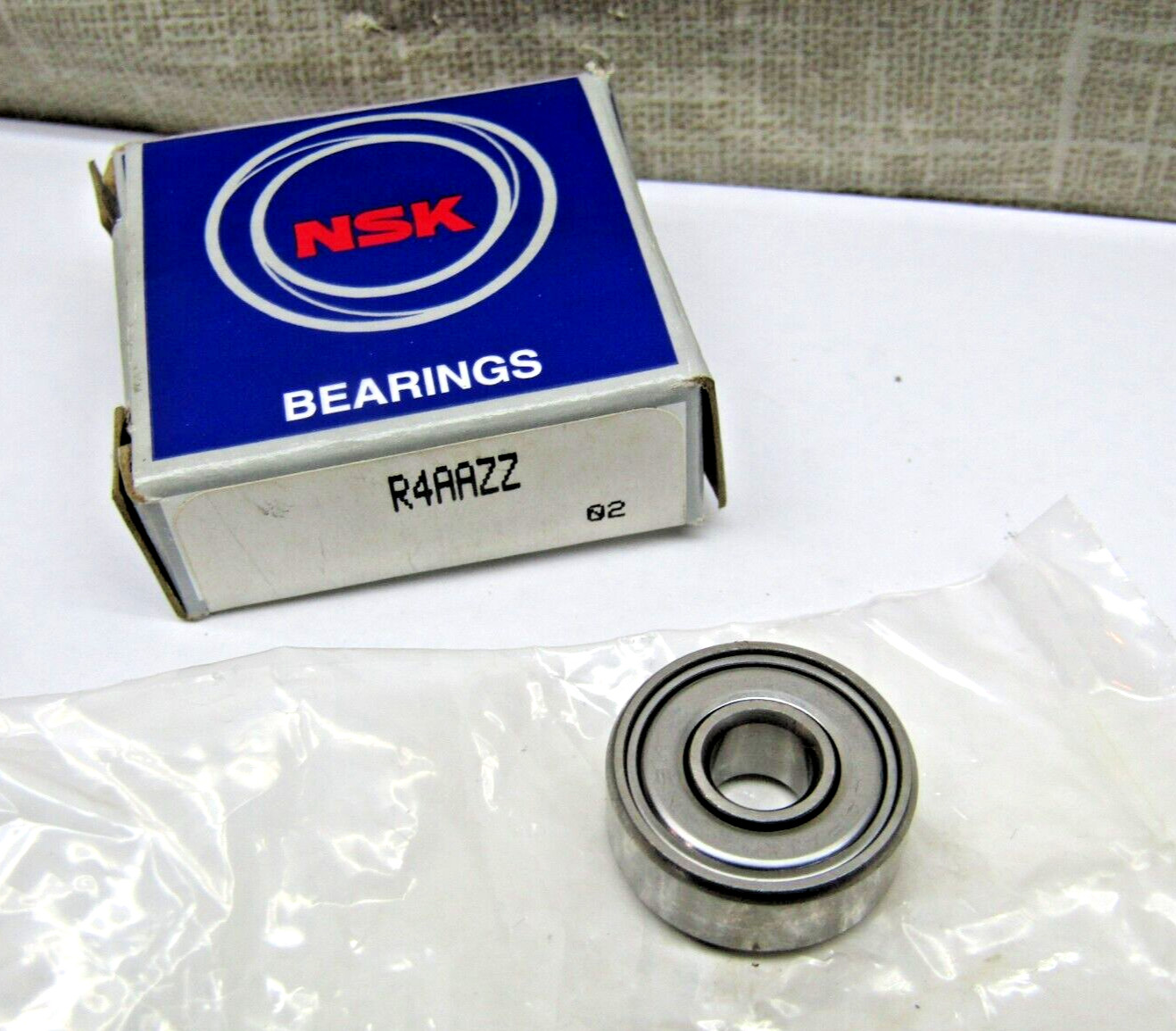NSK R4AAZZ 1/4″ X 3/4″ X 9/32″ Shielded Bearing