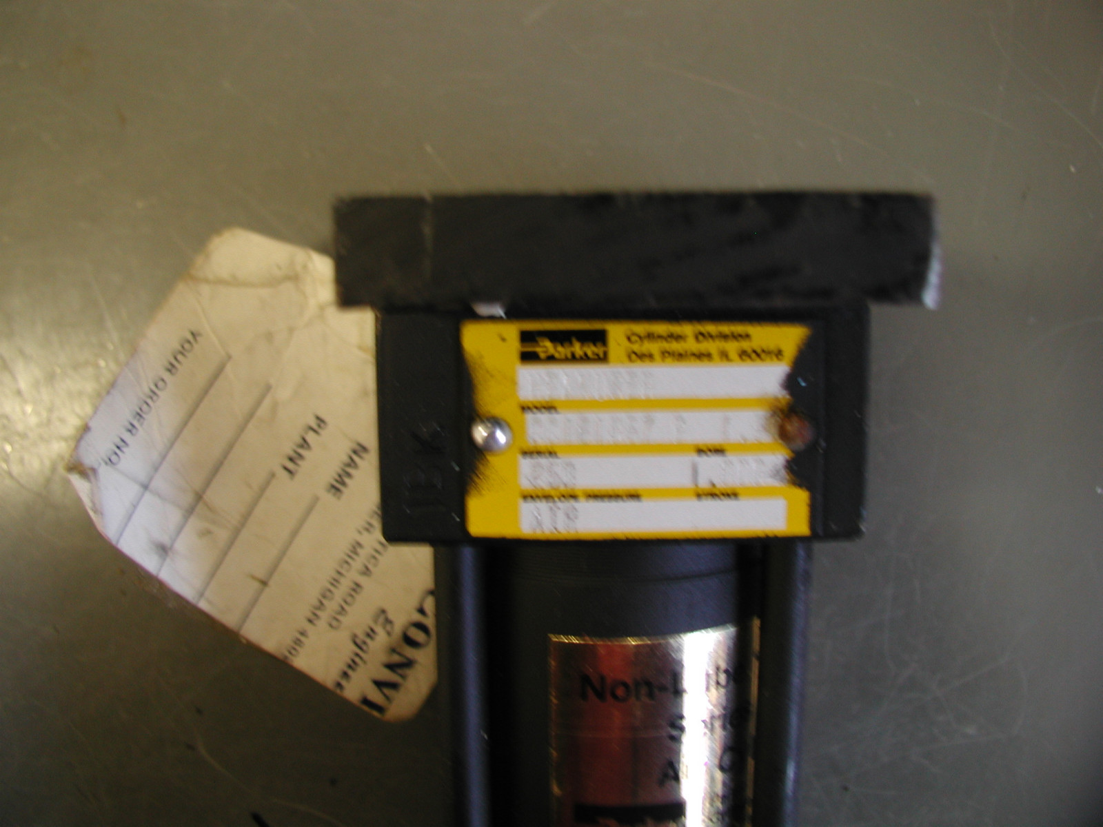 Parker H2ANUS28 Non-Lube “Clean Air” Series 2AN Air Cylinder