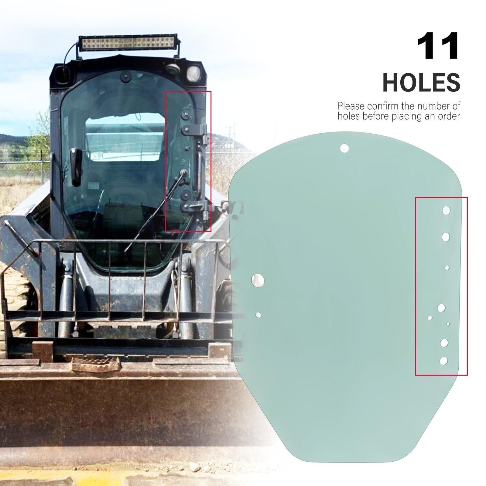 For #T312628 John Deere Skid Steer & Track Loader 323D 323E 333D 333E Door Glass