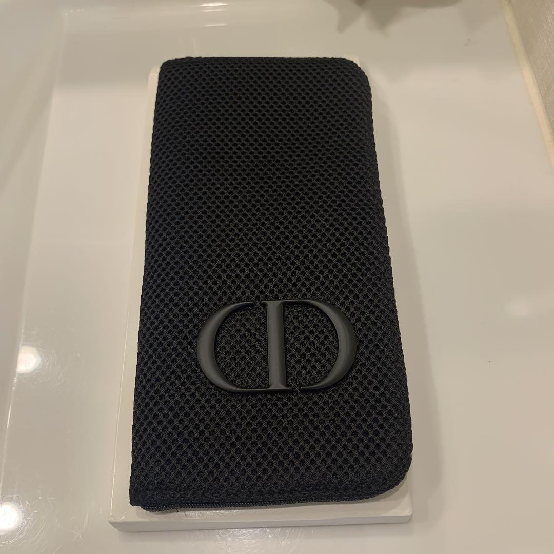 Christian Dior BLACK Pouch bag for Makeup Brush from JAPAN Give away Novelty