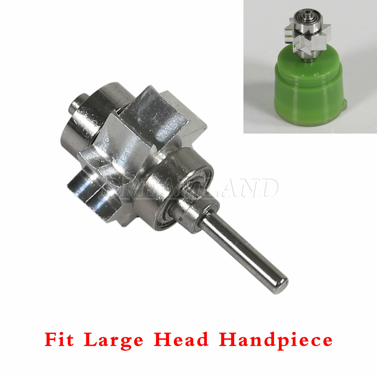 Dental Turbine Cartridge Rotor Replace & Fiber Optic LED Handpiece Large Head YB